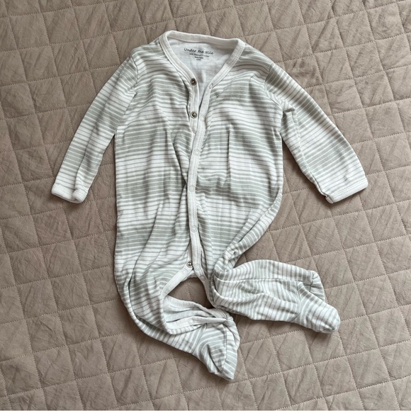 Organic Egyptian Cotton baby onesie pajama 6-9 month Under The Nile - Picture 5 of 6